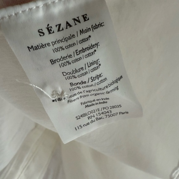sezane deven blouse - Picture 7 of 8